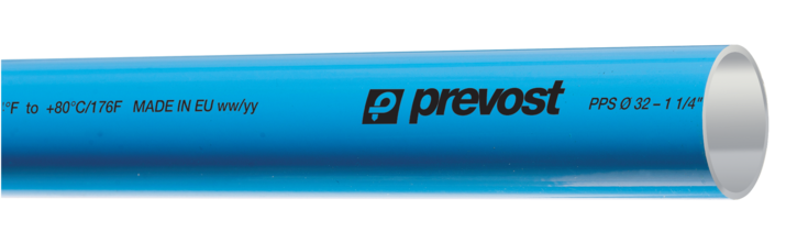 100MM BLUE ALUMINIUM PIPE 2,9 M