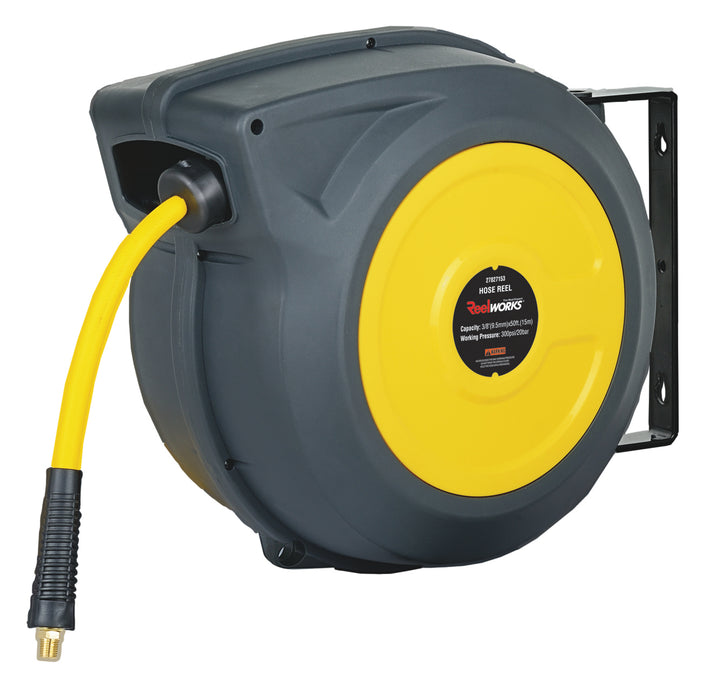 15m x 3/8'' high visibility safety reel