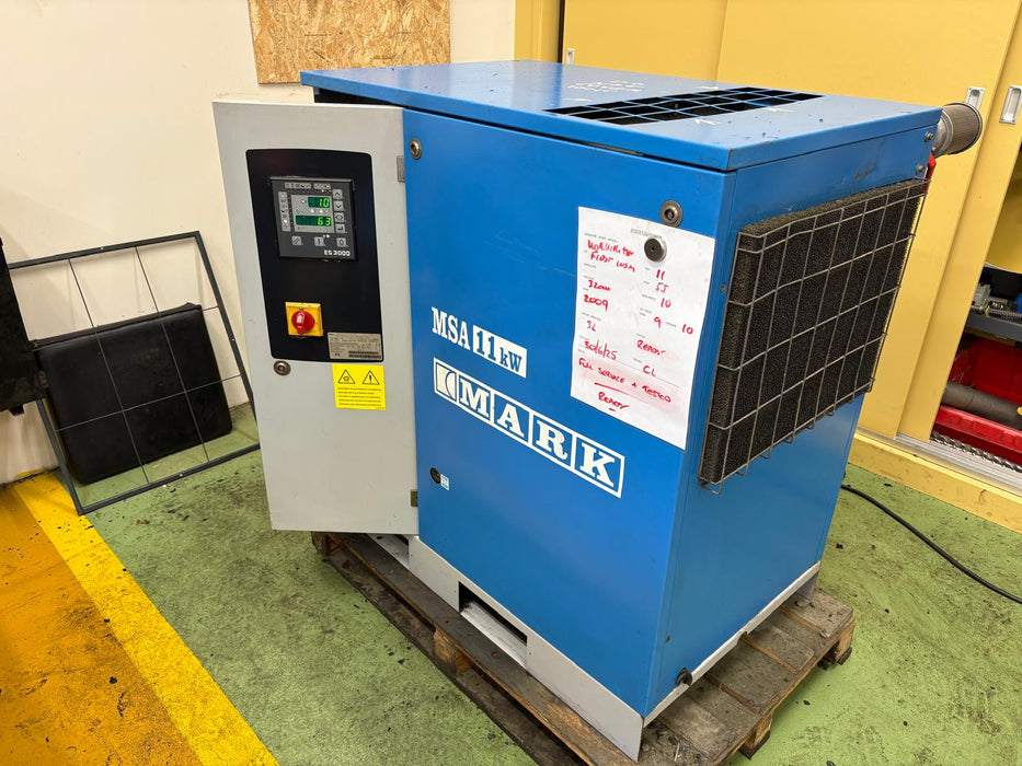 11kw 10 bar Mark Screw Compressor