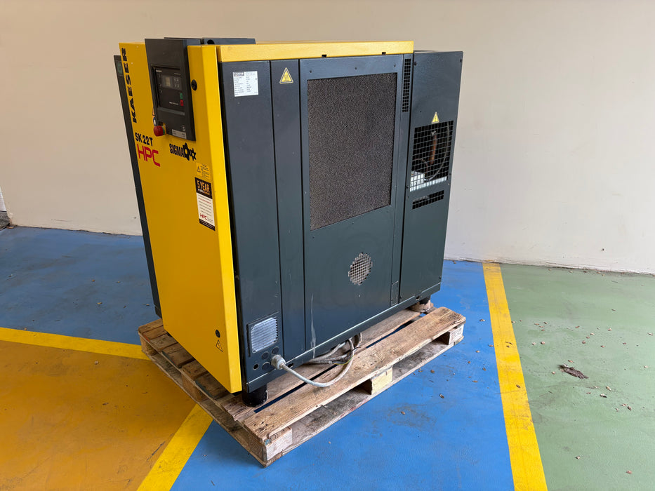 HPC SK22T compressor/dryer package
