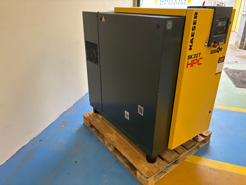 HPC SK22T compressor/dryer package