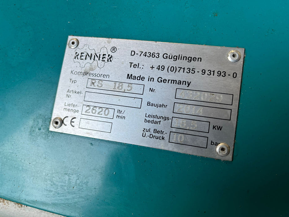 Renner RS Pro 18.5 kW 10 Bar