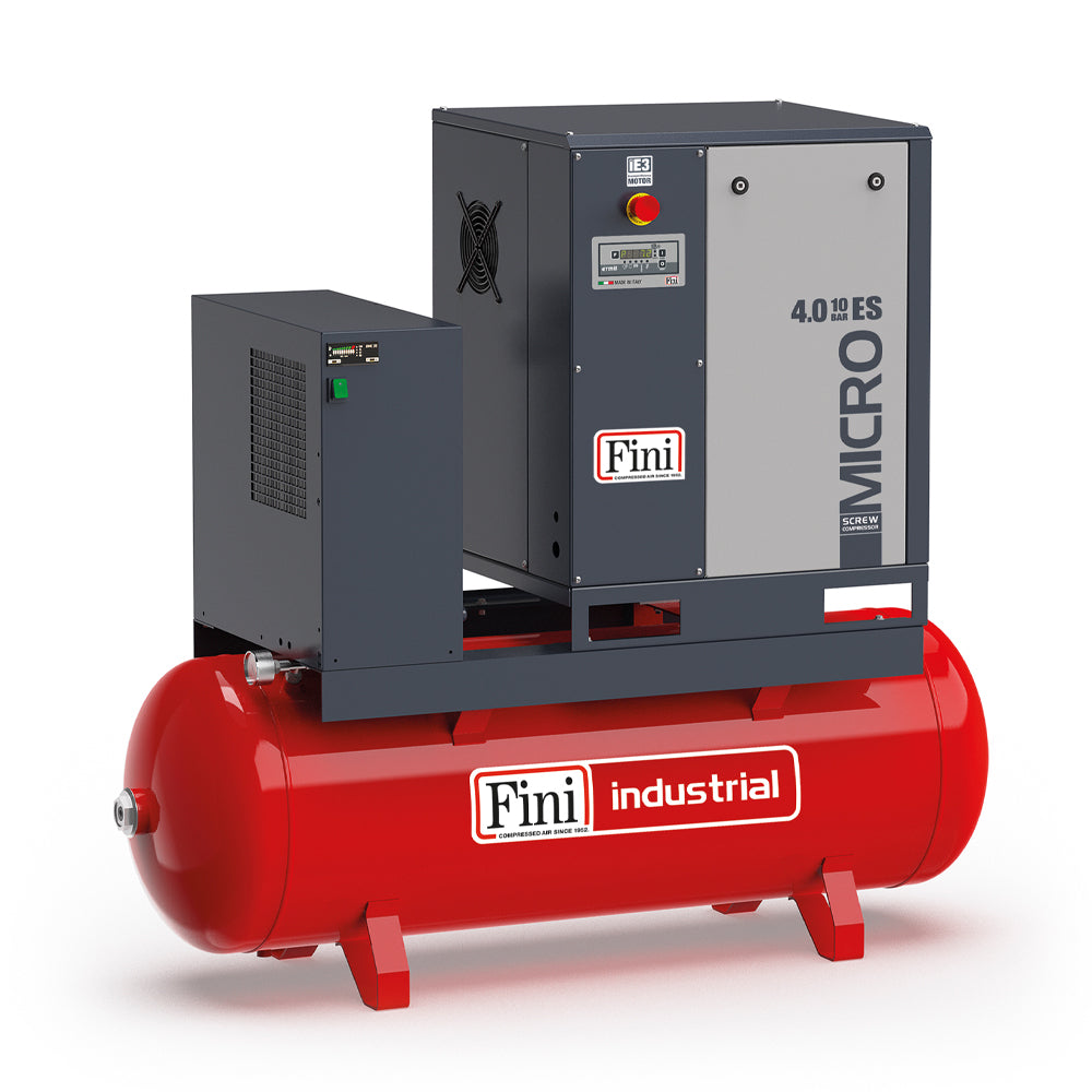 Compressor Micmar MICRO 4.0kW - 10 Bar - 200 Litre ES — TACS - The Air Compressor Store