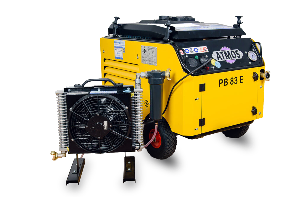 Atmos PB83E Petrol screw Compressor