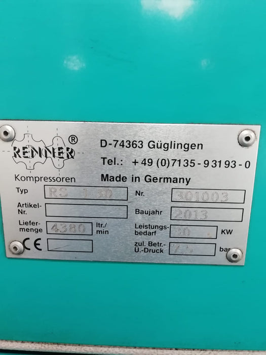 Renner RS 30 kW 7.5 Bar