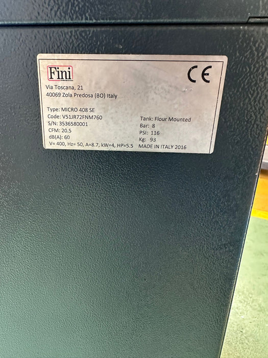 Fini 4kW 8 Bar