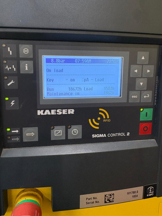 HPC SM13 Aircentre 11 Bar 7.5kw 38CFM 18000 hours
