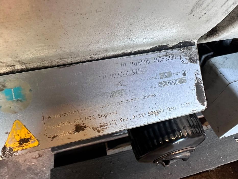 Hydrovane 711 - Spares or repair