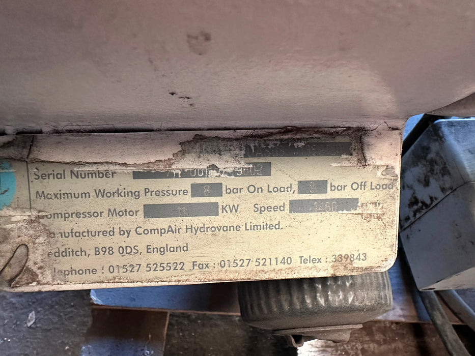 Hydrovane 711 - Spares or repair