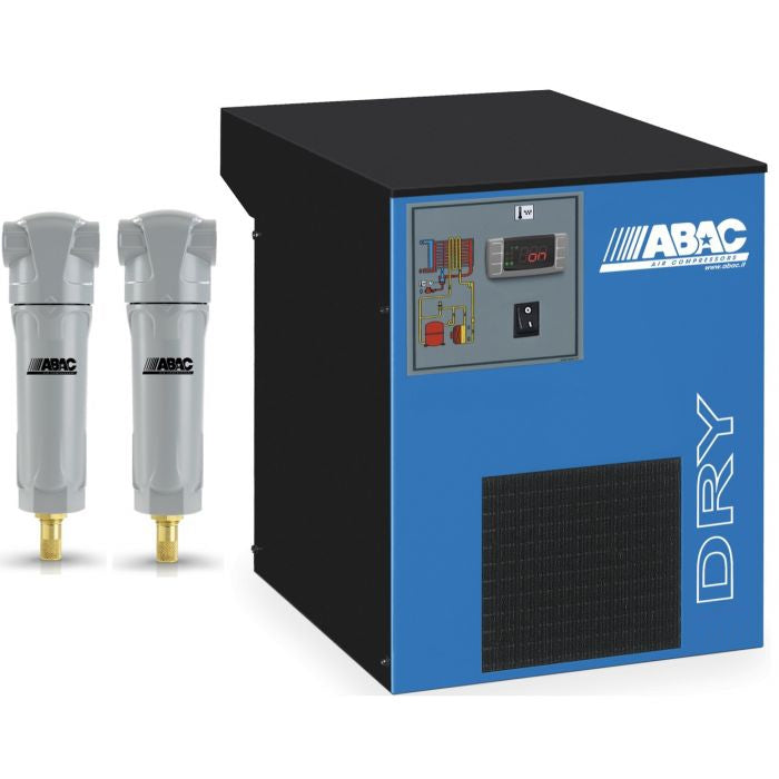 Abac DRY 25 16 cfm Compressed Air Dryer & Filters - 4102005870 + 2 x Filters