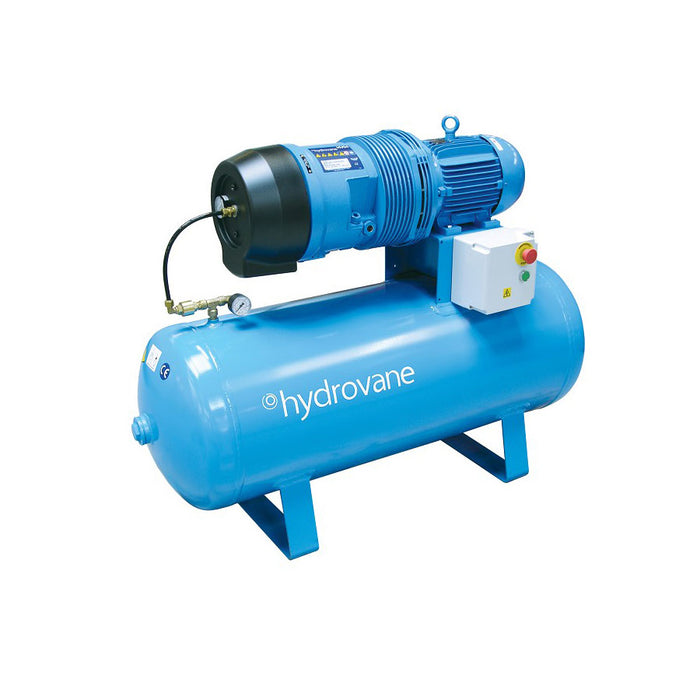 Hydrovane HV04 Rotary Vane Air Compressor Three Phase 200L Air Receiver 20.1 CFM 4kW